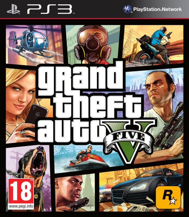 Consola - Sony - PS3 Negra, 500Gb + GTA V