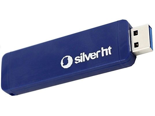 Pendrive USB de 32Gb - Silver HT Double, retráctil, doble conexión USB 3.0 y OTG