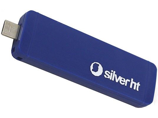 Pendrive USB de 32Gb - Silver HT Double, retráctil, doble conexión USB 3.0 y OTG