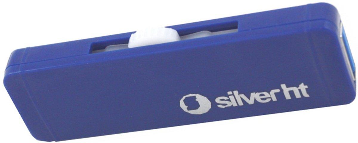 Pendrive USB de 32Gb - Silver HT Double, retráctil, doble conexión USB 3.0 y OTG