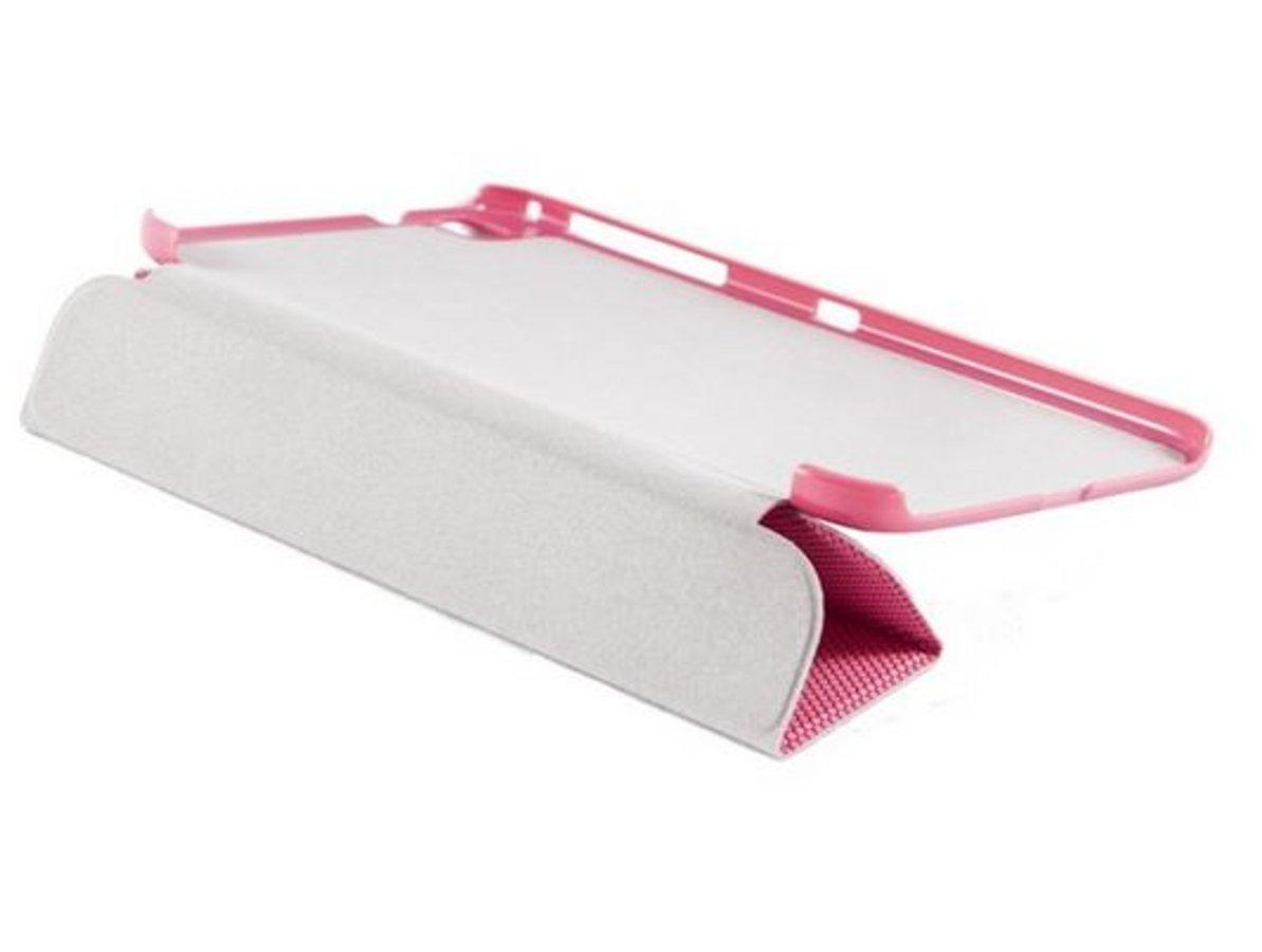 Funda para TAB 3 de 8 pulgadas - Silver Fullcase Grip, rosa, protección integral
