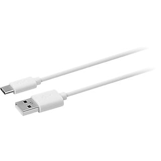 ISY USB-kabel - USB-C 3 pack 0.6 m / 1 m / 2 m Wit (OZB-543)