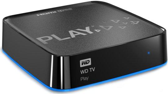 Reproductor multimedia - WD TV Play, Full HD, DLNA, USB