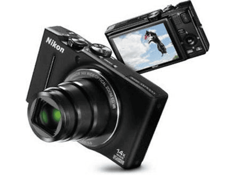 Cámara | Nikon Coolpix S8200 Negra, 16.1 Megapíxeles, Zoom 14x