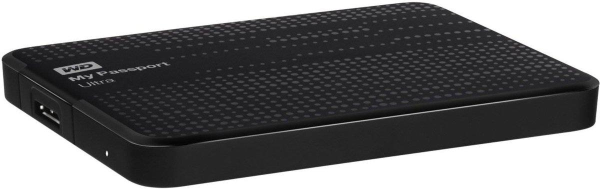 Disco duro de 2Tb - WD My Passport Ultra, externo de 2.5 pulgadas, USB 3.0 y en color negro