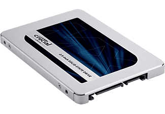 CRUCIAL MX500 Festplatte, 2 TB SSD, Interner Speicher SATA 6 Gbps, 2,5 Zoll, intern