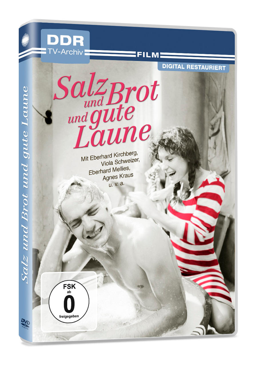 DVD-Hülle eines Films mit einem Mann in der Badewanne und einer Frau.