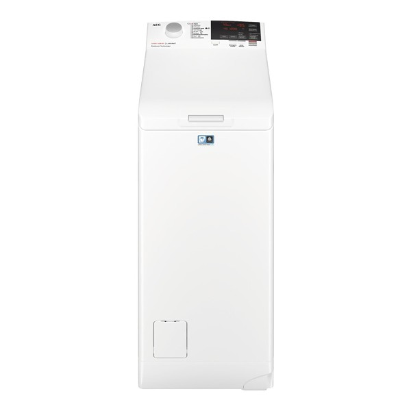 Lavadora carga superior - AEG L6TBG721, 11 Programas, Compacta, 7 kg, 1200 rpm, Blanco