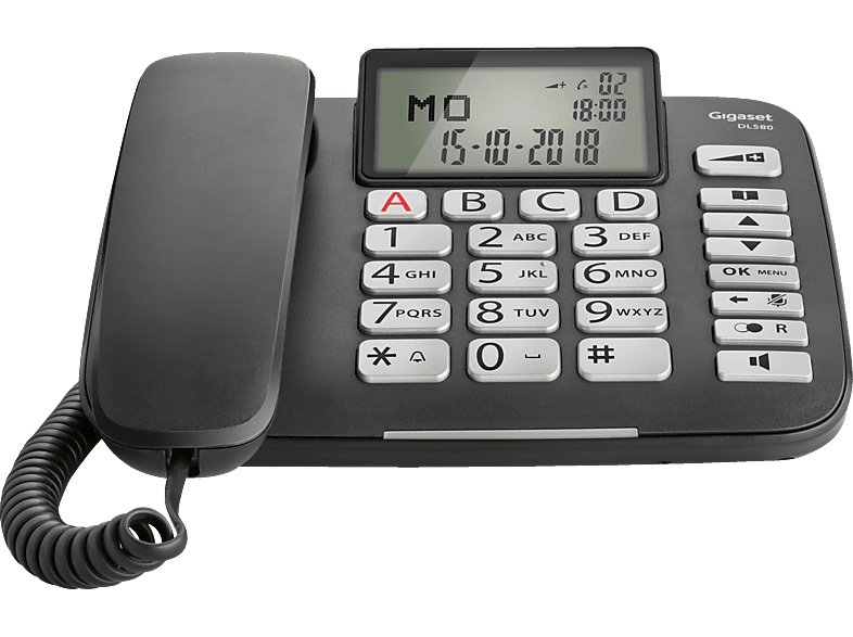 GIGASET DL580 Telefon | Schnurgebundenes Telefon