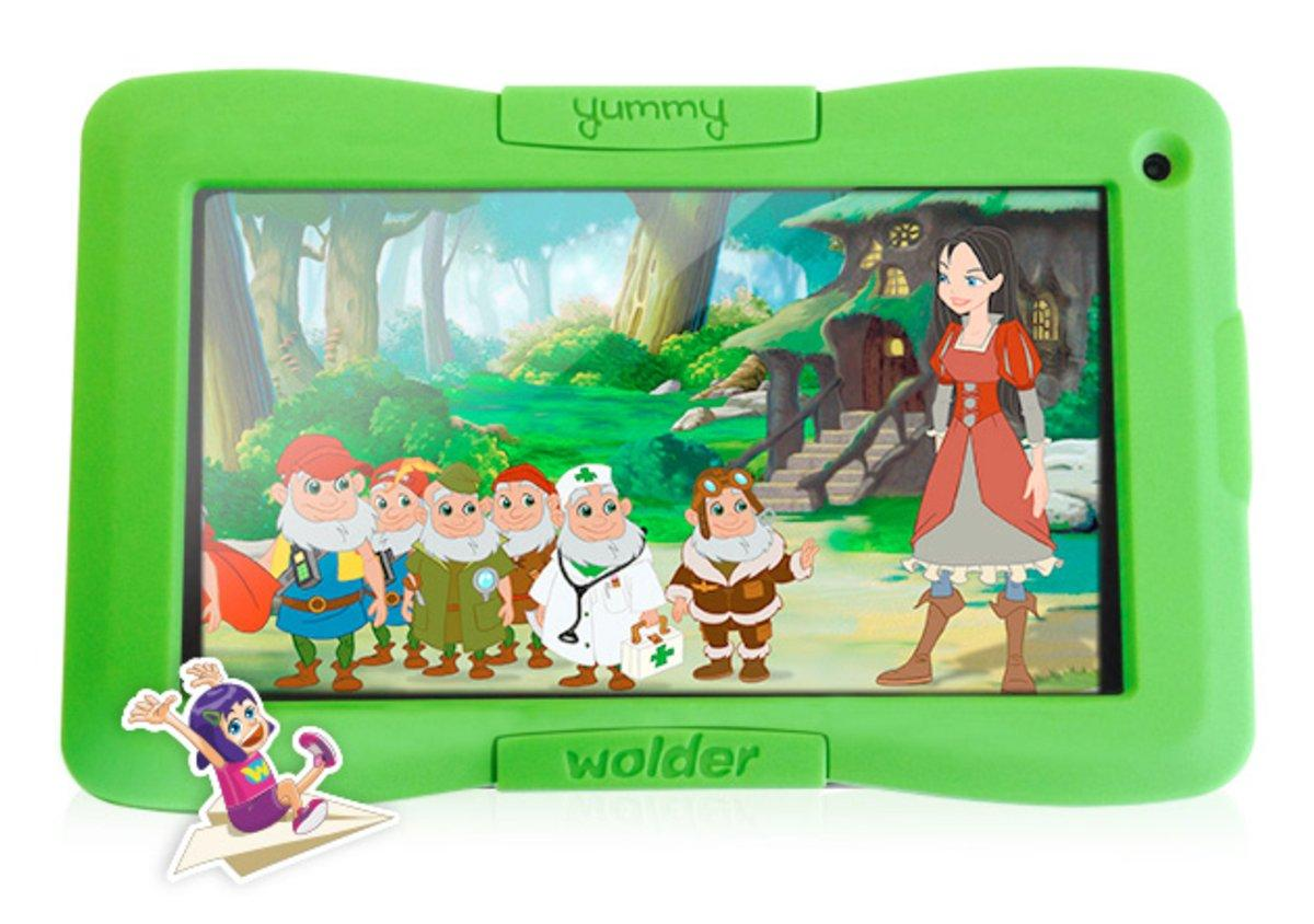 Tablet Infantil - Wolder miTab Yummy, WiFi