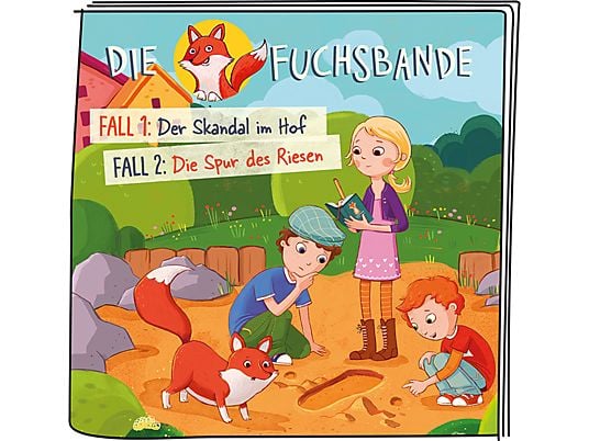 TONIES Die Fuchsbande - Der Skandal im Hof/Die Spur des Riesen (Versione tedesca) - Figura audio /D 