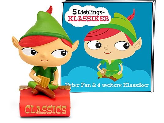 TONIES Peter Pan und 4 weitere Klassiker (Versione tedesca) - Figura audio /D 