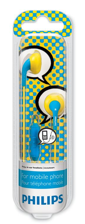 PHILIPS She2675Yb/10 Kulakiçi Kulaklık Sarı/Mavi