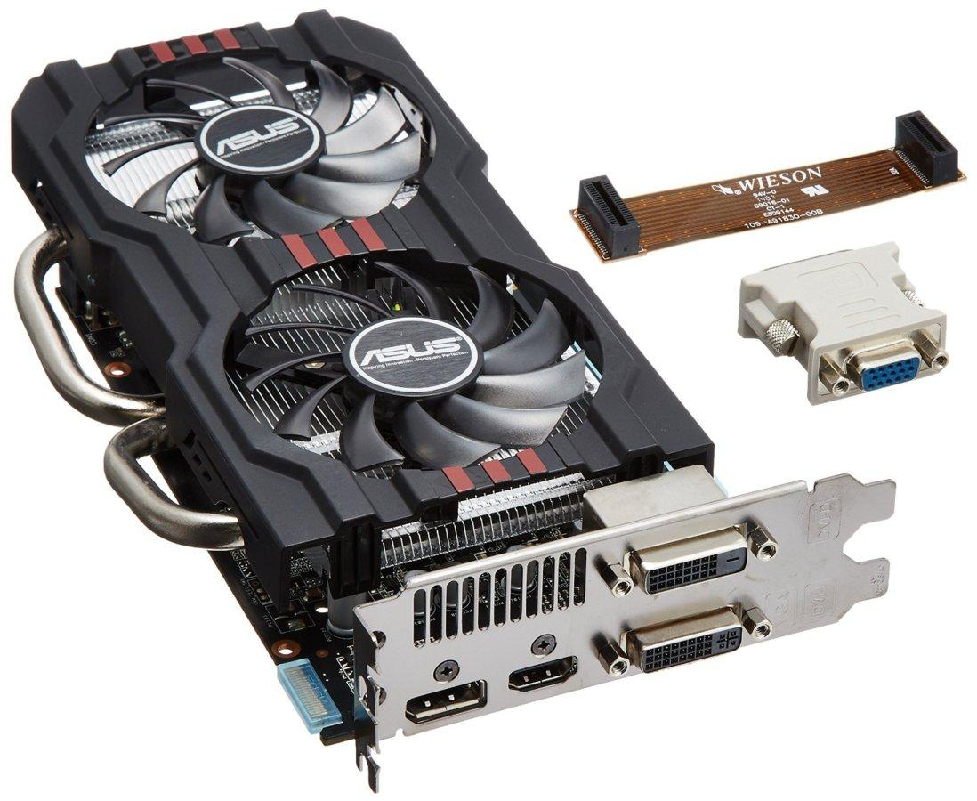 Tarjeta gráfica - ASUS R7260X-DC2OC-2GD5, 1188 MHz, 2048 MB, 128-bit