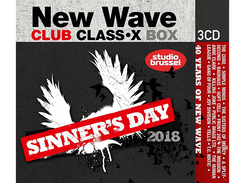 Verschillende Artiesten - Sinner's Day 2018: 40 Years Of New Wave CD