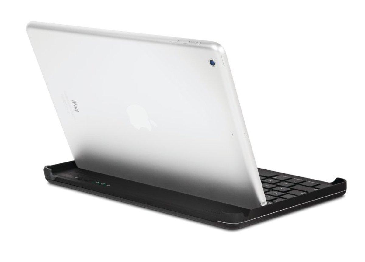 Funda con teclado para iPad Air - Kensington KeyCover Hard Shell, Bluetooth