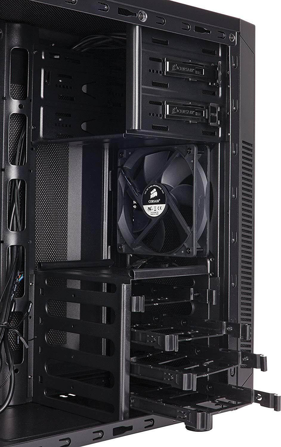 CORSAIR Carbide Series 100R Silent Edition PC-Gehäuse, Schwarz