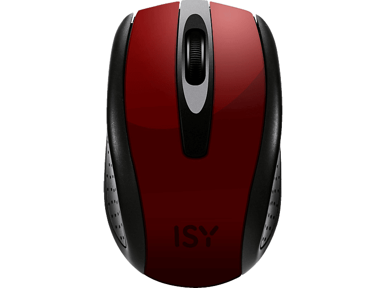 ISY Draadloze muis Glossy Rood (IWM-2000-RD)