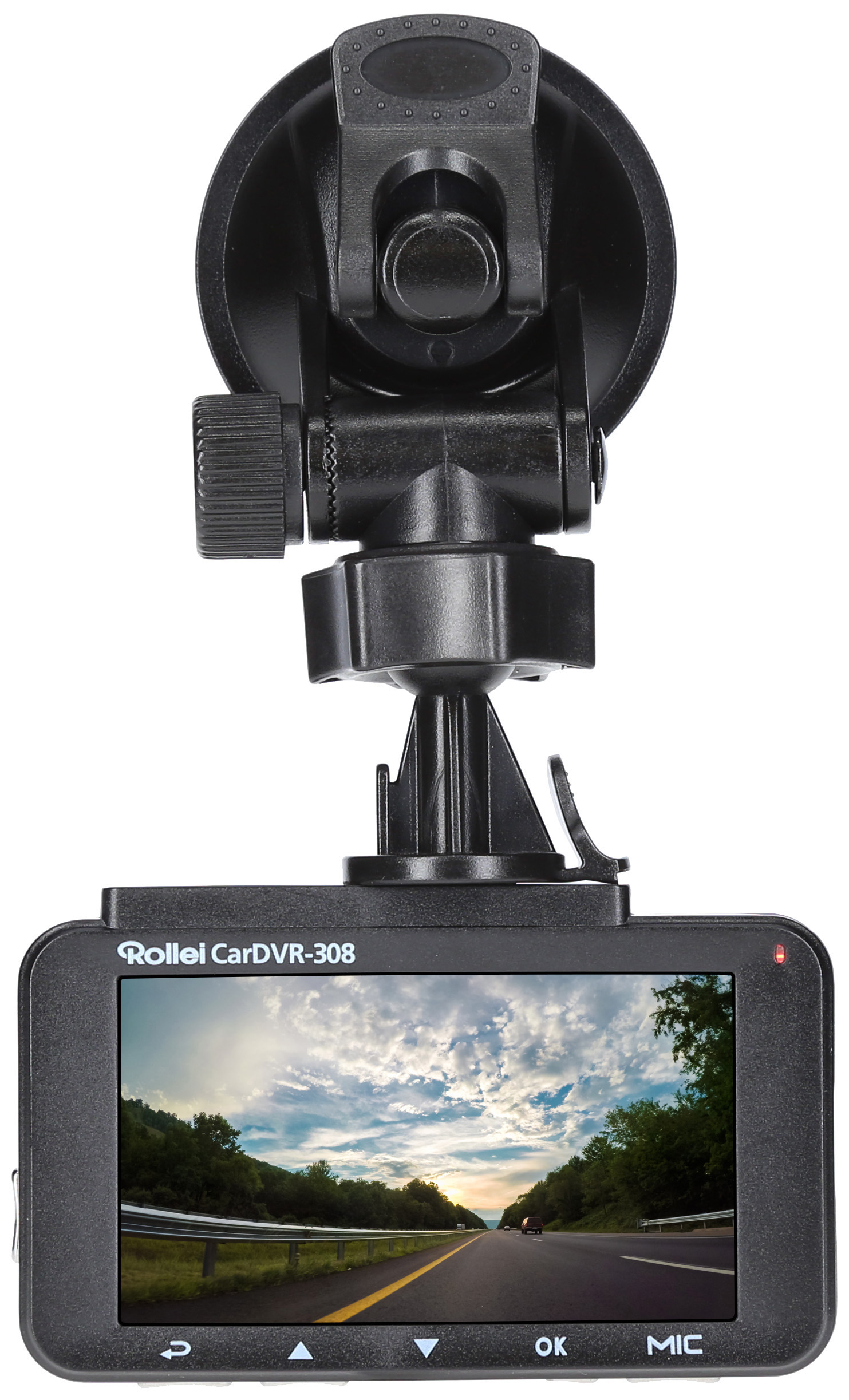 ROLLEI 40134 CarDVR-308 Dashcam , 7,62 cm Display