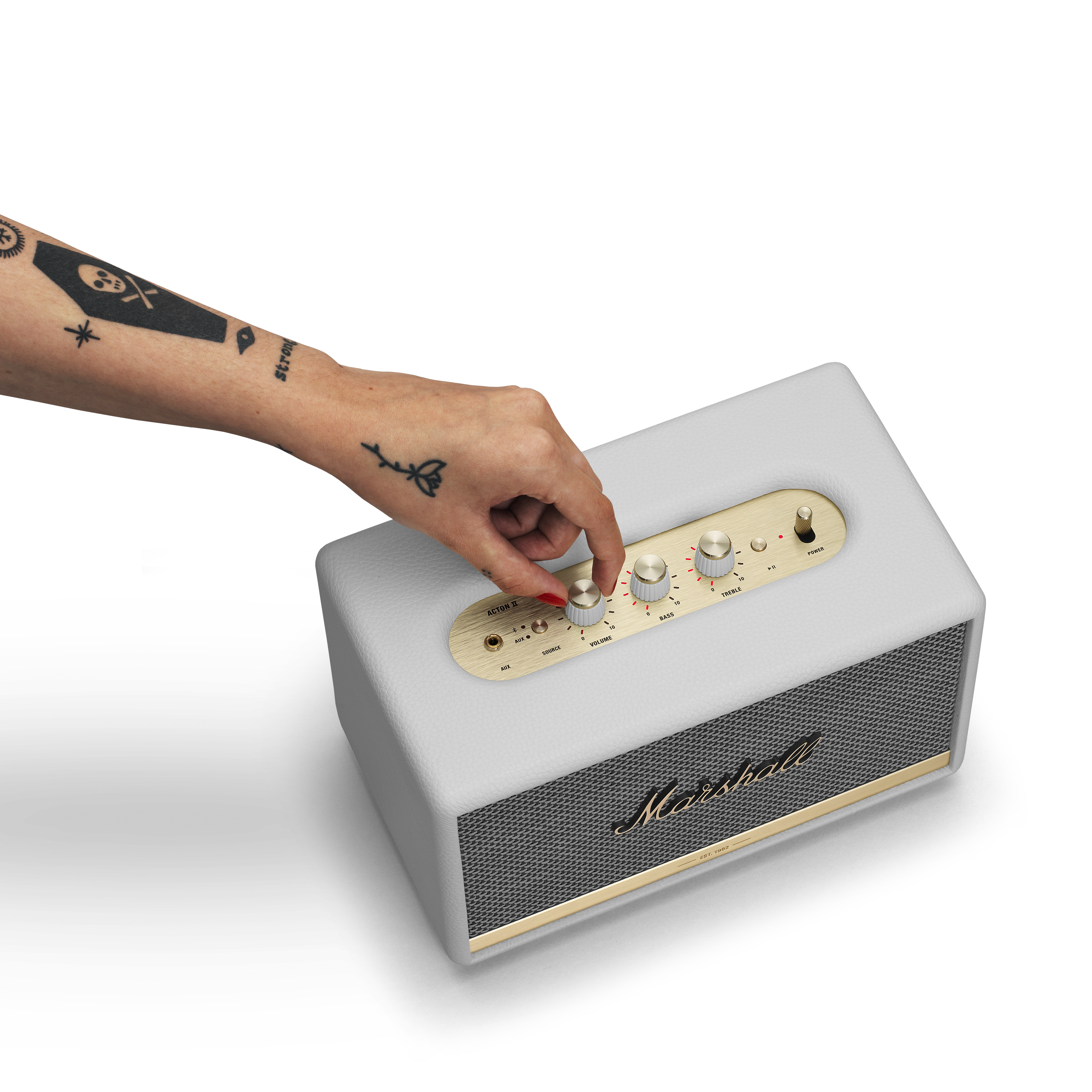 MARSHALL Acton II bluetoothspeaker Wit | MediaMarkt