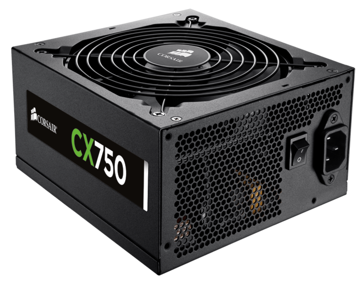 Fuente alimentación 750W - Corsair CX750, 80+ Bronze