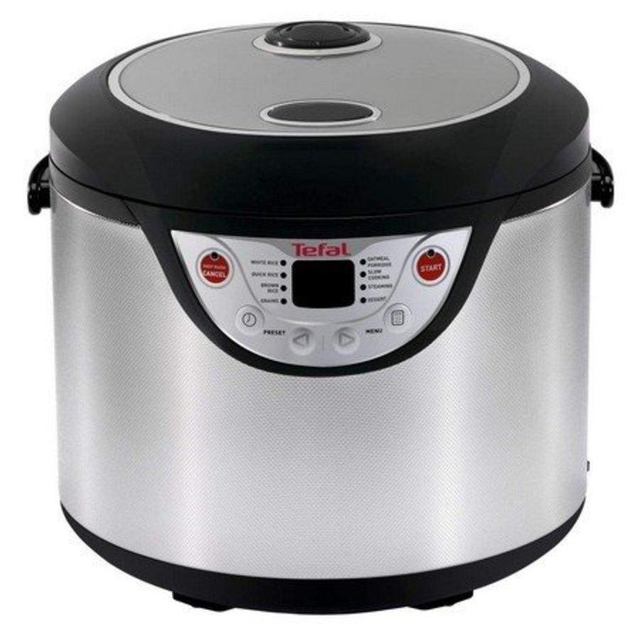 Robot de cocina - Tefal RK 302 EES Potencia 600W, Capacidad 3.5L, 8 funciones, Programable