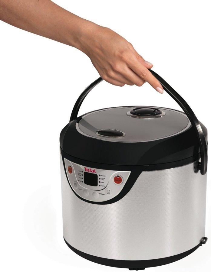 Robot de cocina - Tefal RK 302 EES Potencia 600W, Capacidad 3.5L, 8 funciones, Programable