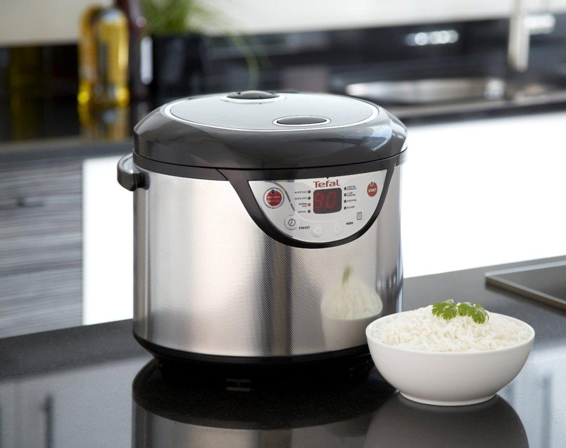 Robot de cocina - Tefal RK 302 EES Potencia 600W, Capacidad 3.5L, 8 funciones, Programable