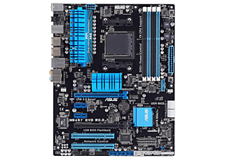 Placa base - ASUS M5A97 EVO R2.0, ATX, Socket AM3+, DDR3-SDRAM