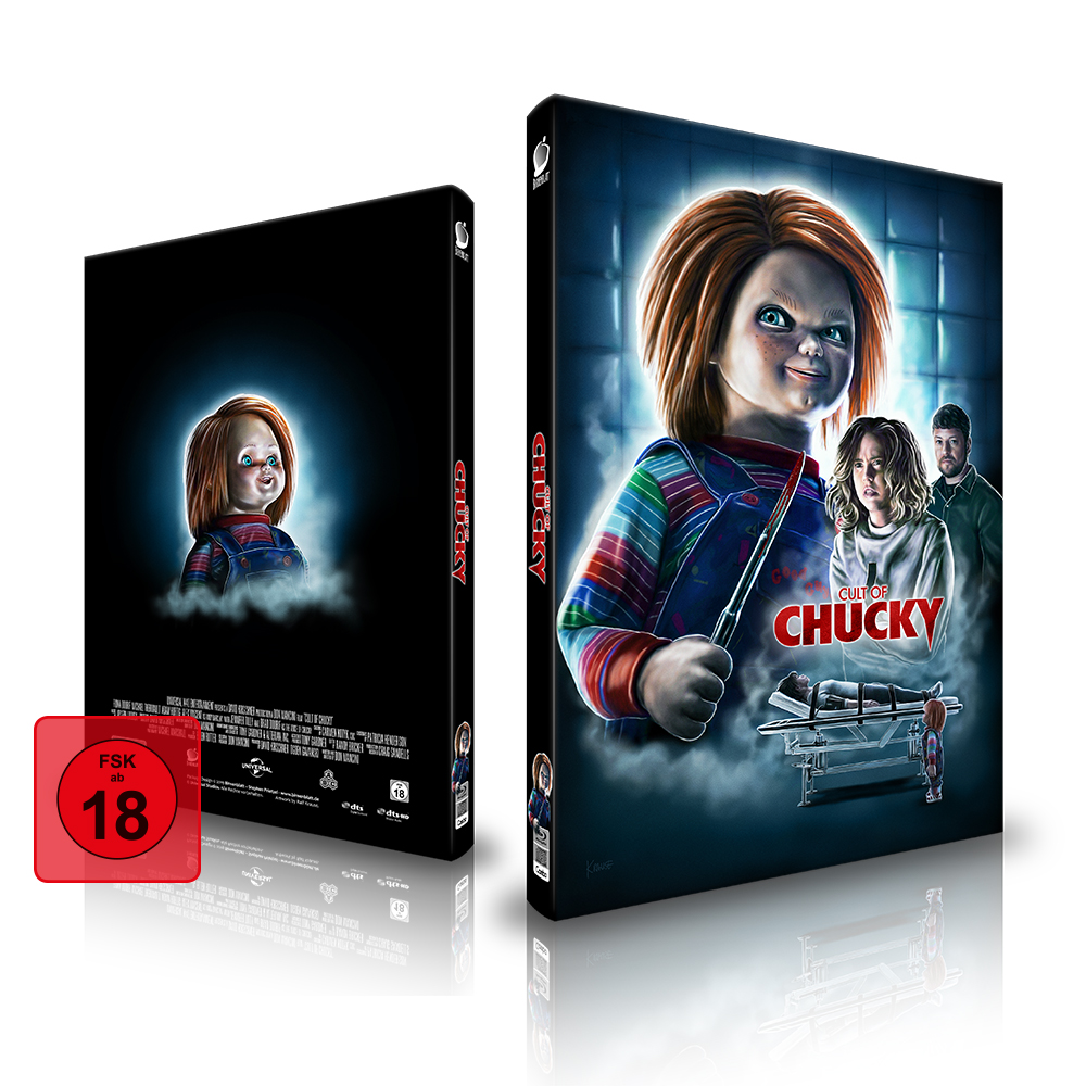 Cult of Chucky – Mediabook, Cover A, nummeriert, exklusiv [Blu-ray + CD] Blu-ray