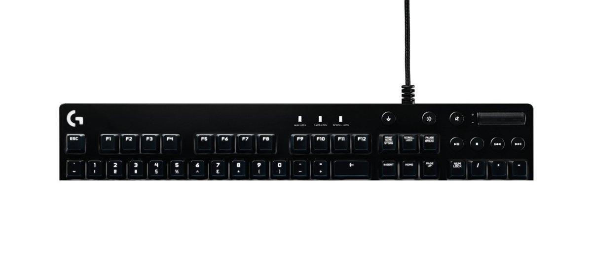 Teclado gaming - Logitech G610 Orion Brown, mecanico, cherry, retroiluminado