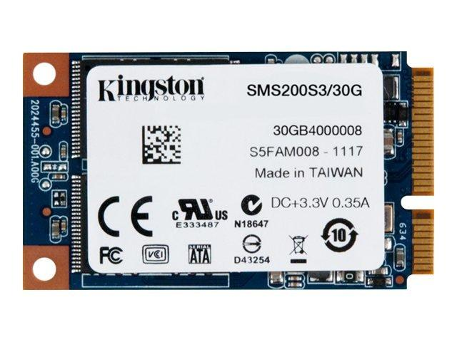 Disco SSD Externo - Kingston, 30GB SSDNOW MSATA (6GBPS) INT