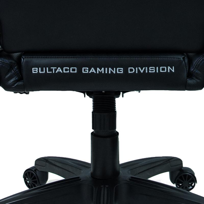 Silla gaming - Bultaco BL-CH-GT301, Negro, Respaldo inclinable y ajustable
