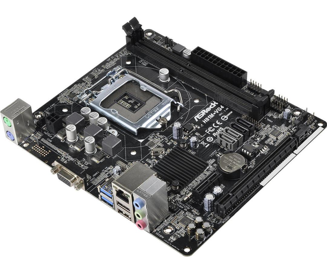 Asrock H81M-VG4 R3.0 Intel H81 Socket H3 (LGA 1150) Micro ATX placa base