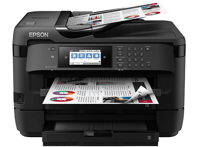 Impresora Multifunción Epson Workforce Wf 7720dtwf Inyección Tinta 18 Ppm A3 Wifi 5857