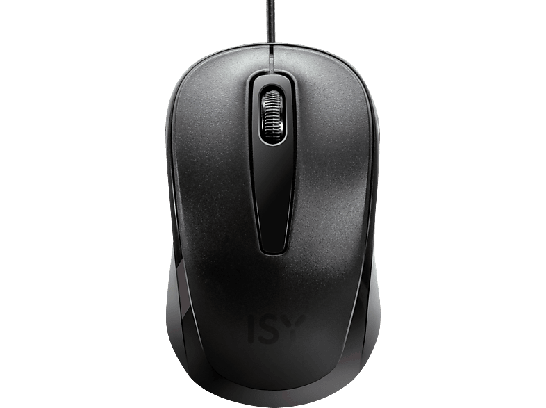 ISY ICM-1000 Maus, Schwarz Maus Kabelgebunden in Schwarz online kaufen |  SATURN