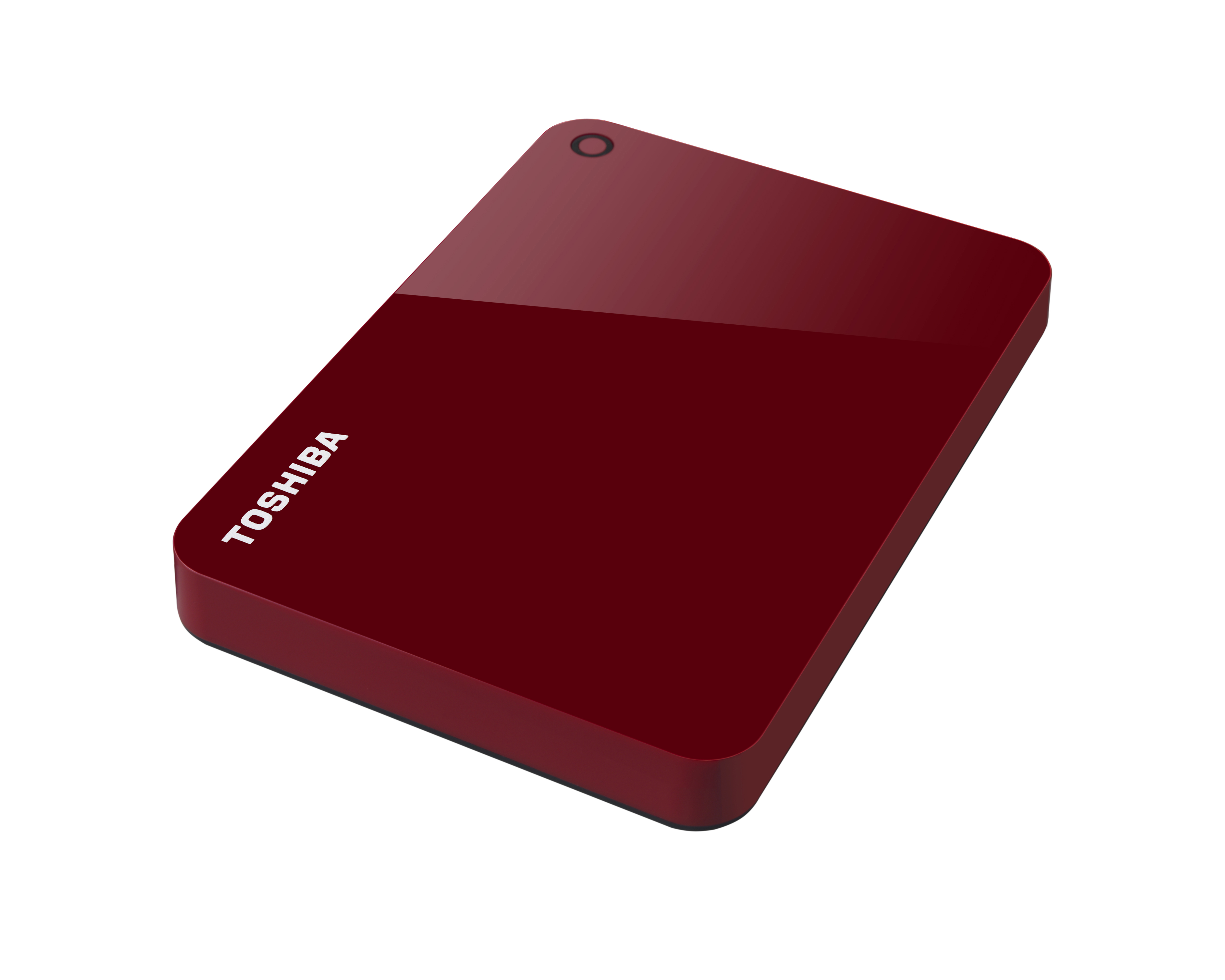 TOSHIBA Canvio Advance Festplatte, 1 TB HDD, 2,5 Zoll, extern, Rot