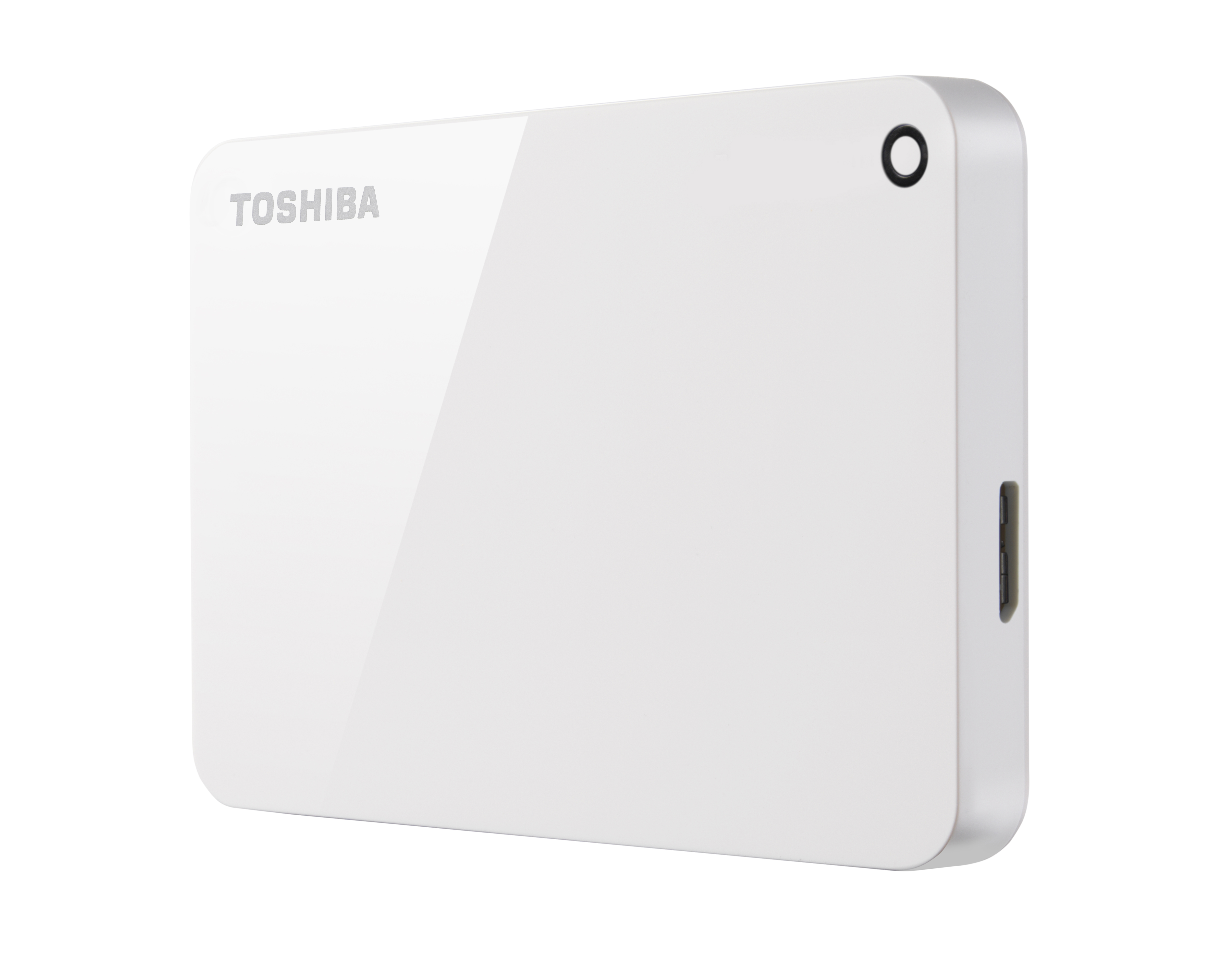 TOSHIBA Canvio Advance Festplatte, 2 TB HDD, 2,5 Zoll, extern, Weiß