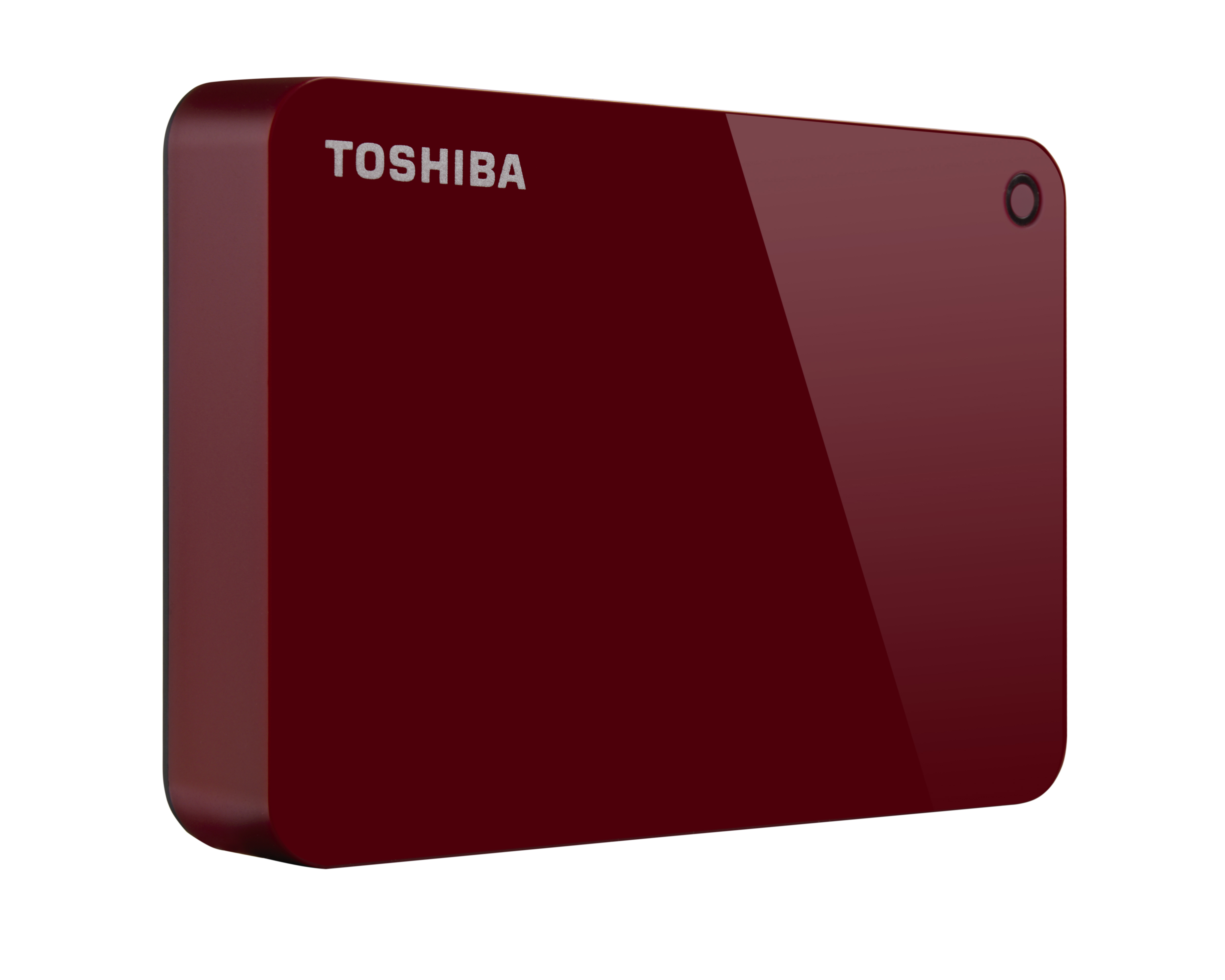 TOSHIBA Canvio Advance Festplatte, 3 TB HDD, 2,5 Zoll, extern, Rot