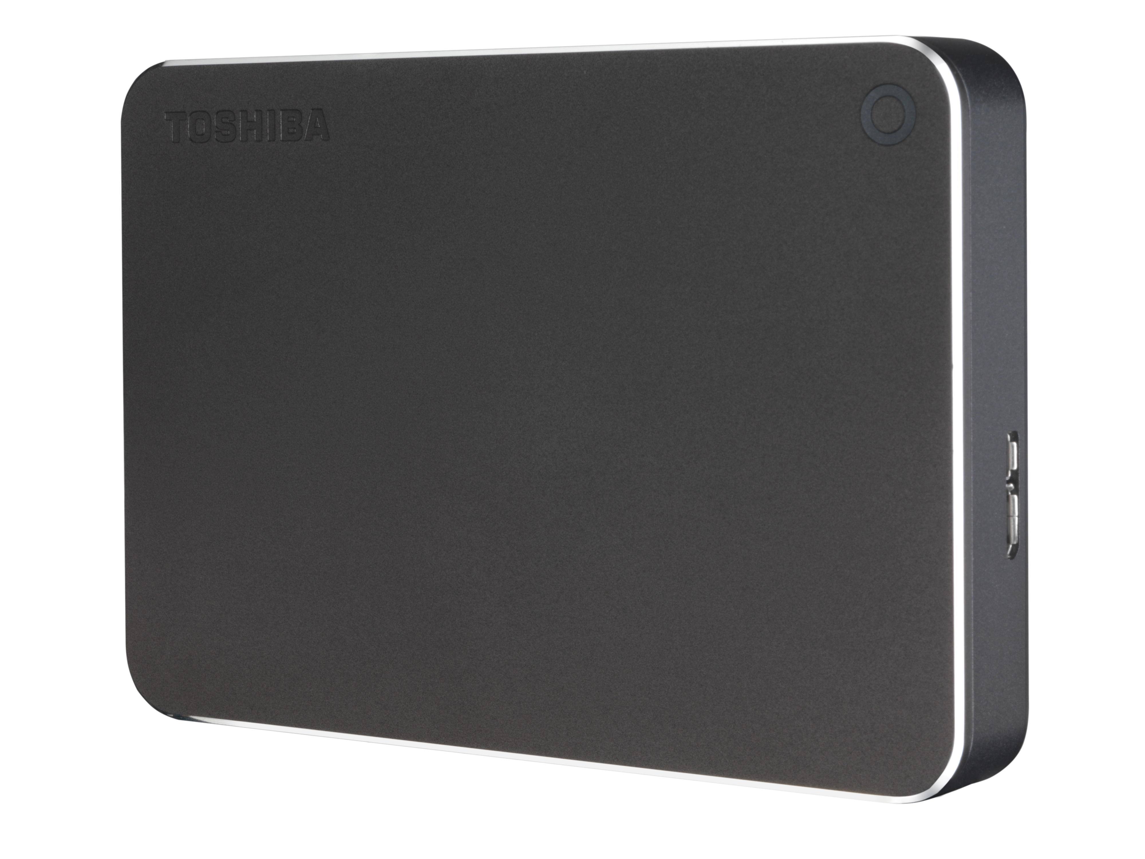 TOSHIBA Canvio Premium for Mac Festplatte, 3 TB HDD, 2,5 Zoll, extern, Grau