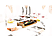 PRINCESS Pure Chef Bambus - Grill da tavolo (Nero/Marrone)
