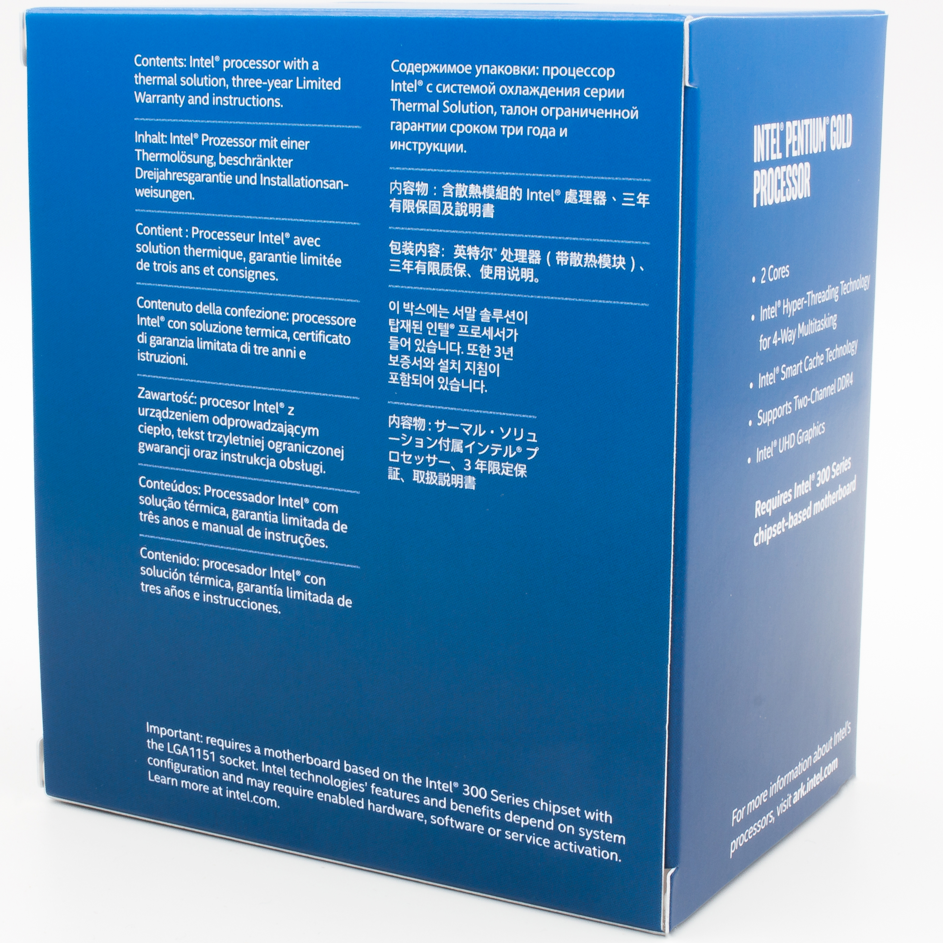 INTEL Pentium® Gold G5600 Prozessor