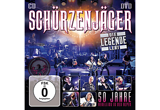 Schürzenjäger - DIE LEGENDE LEBT - 50 JAHRE REBELLION IN DEN ALPEN  - (CD + DVD Video)