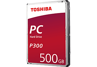 TOSHIBA P300 - Festplatte (HDD, 500 GB, Schwarz)