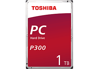 TOSHIBA P300 - Festplatte (HDD, 1 TB, Schwarz)