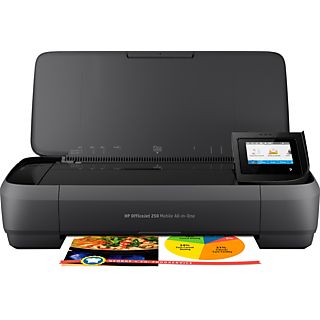 HP Mobiler Multifunktionsdrucker OfficeJet 250, schwarz (CZ992A#BHC)