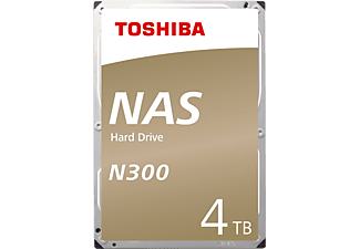 TOSHIBA N300 - Festplatte (HDD, 4 TB, Silber)