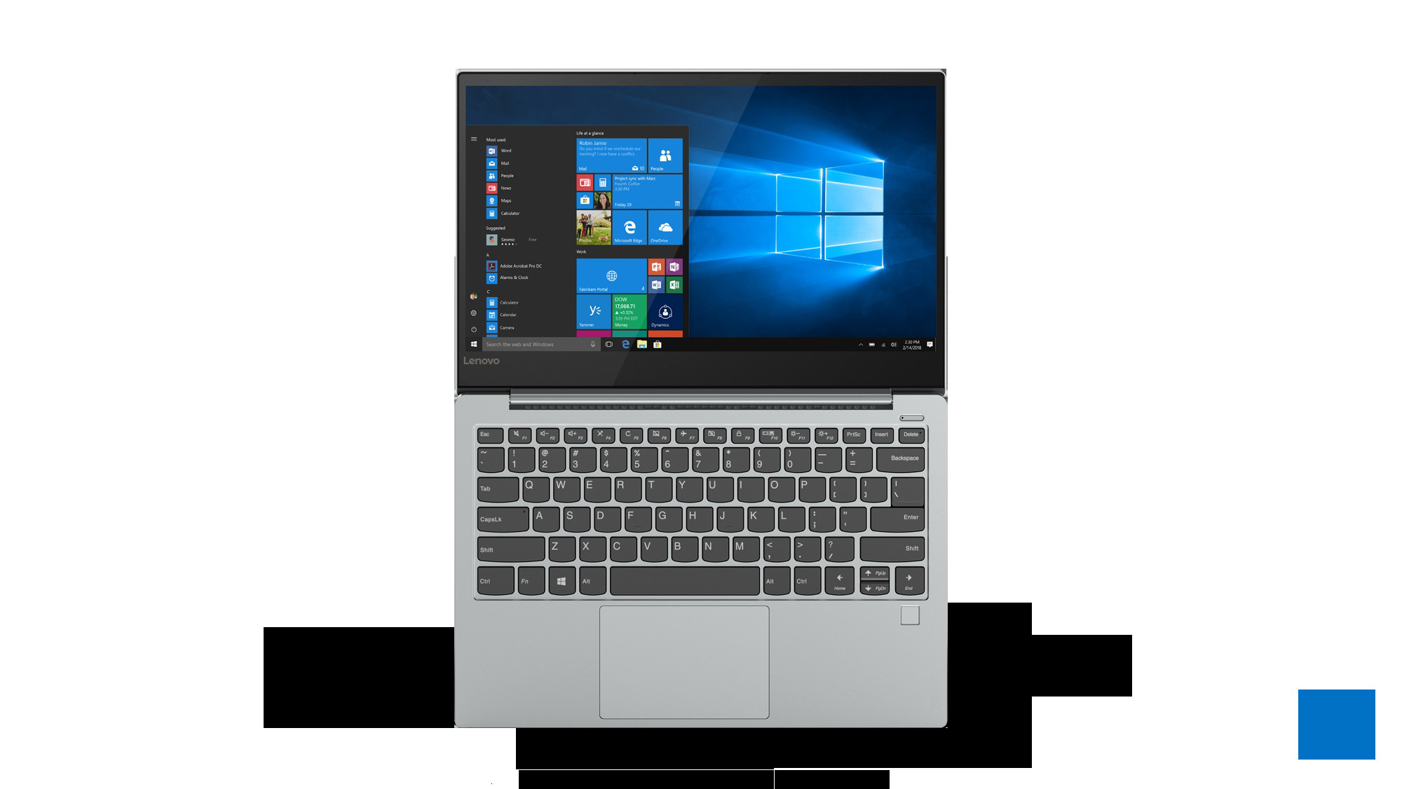 LENOVO Yoga S730 - 13,3 Zoll - Intel® Core™ i5 i5-8265U - 8 GB - 256 GB - Intel® UHD 620 - Windows 10 Home (64 Bit)