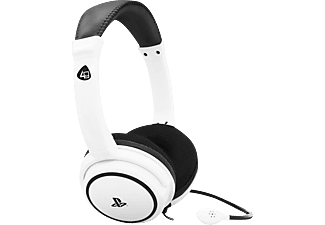 4GAMERS PRO4-40 stéréo - Casque de jeu stéréo (Blanc/Noir)