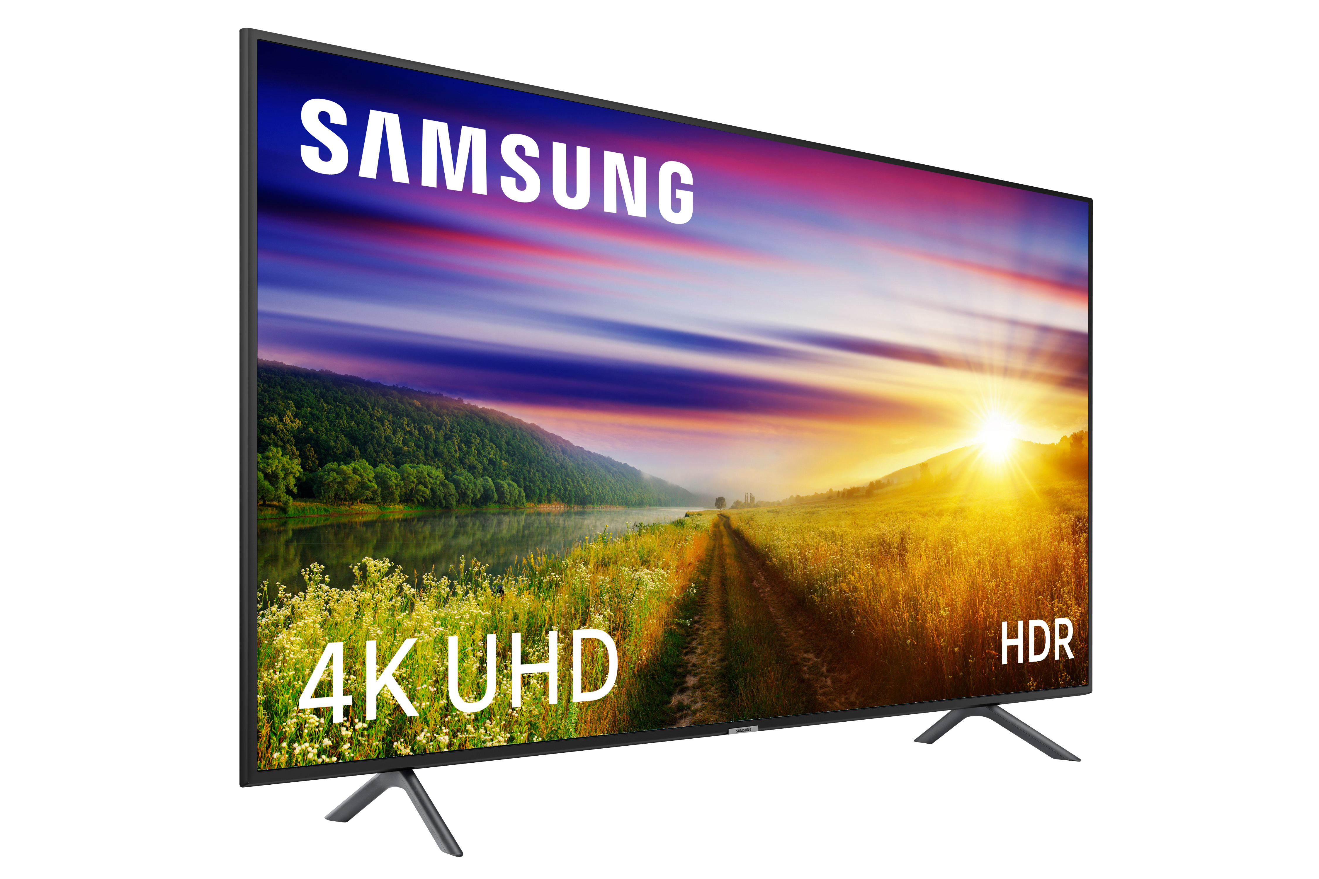 TV LED 55" - Samsung UE55NU7175, 4K UHD, Smart TV, HDR 10+, UHD Dimming, Diseño Slim